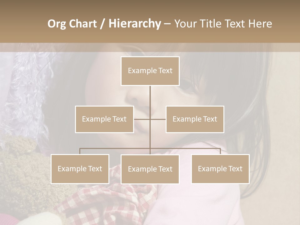 A Young Asian Child Holds Her Hand Up As Defense From Abuse PowerPoint Template