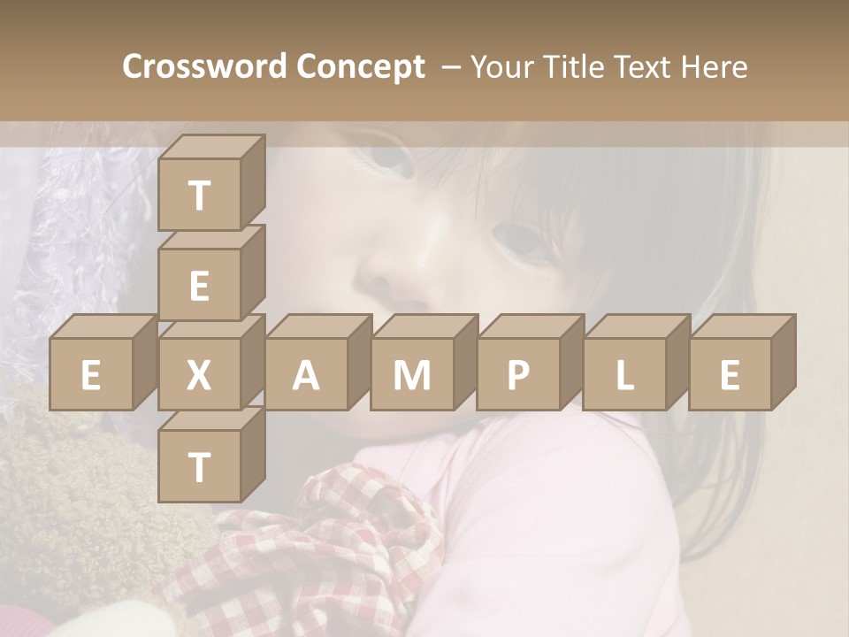 A Young Asian Child Holds Her Hand Up As Defense From Abuse PowerPoint Template