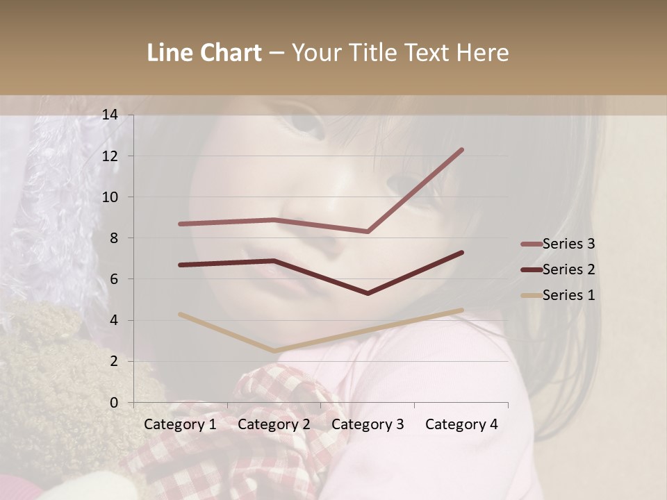 A Young Asian Child Holds Her Hand Up As Defense From Abuse PowerPoint Template