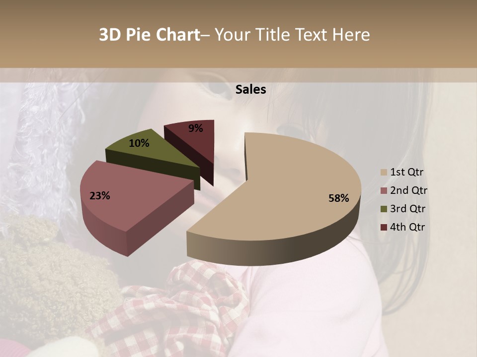 A Young Asian Child Holds Her Hand Up As Defense From Abuse PowerPoint Template