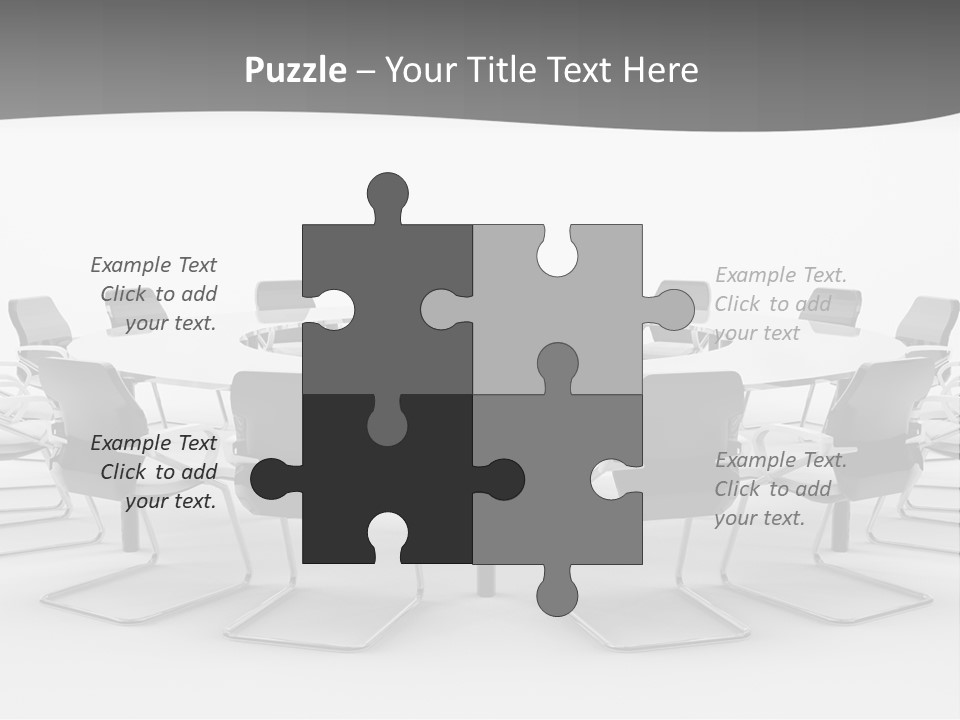 Conference Table PowerPoint Template