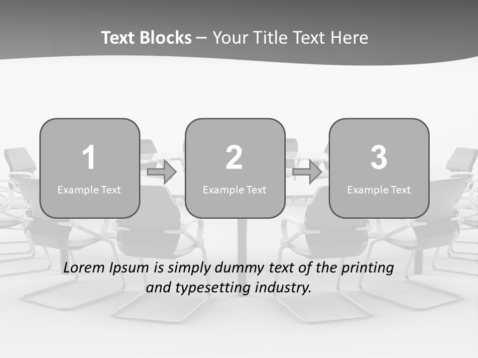 Conference Table PowerPoint Template