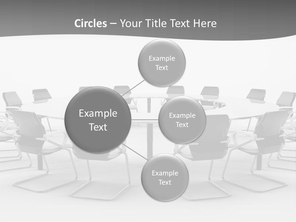 Conference Table PowerPoint Template