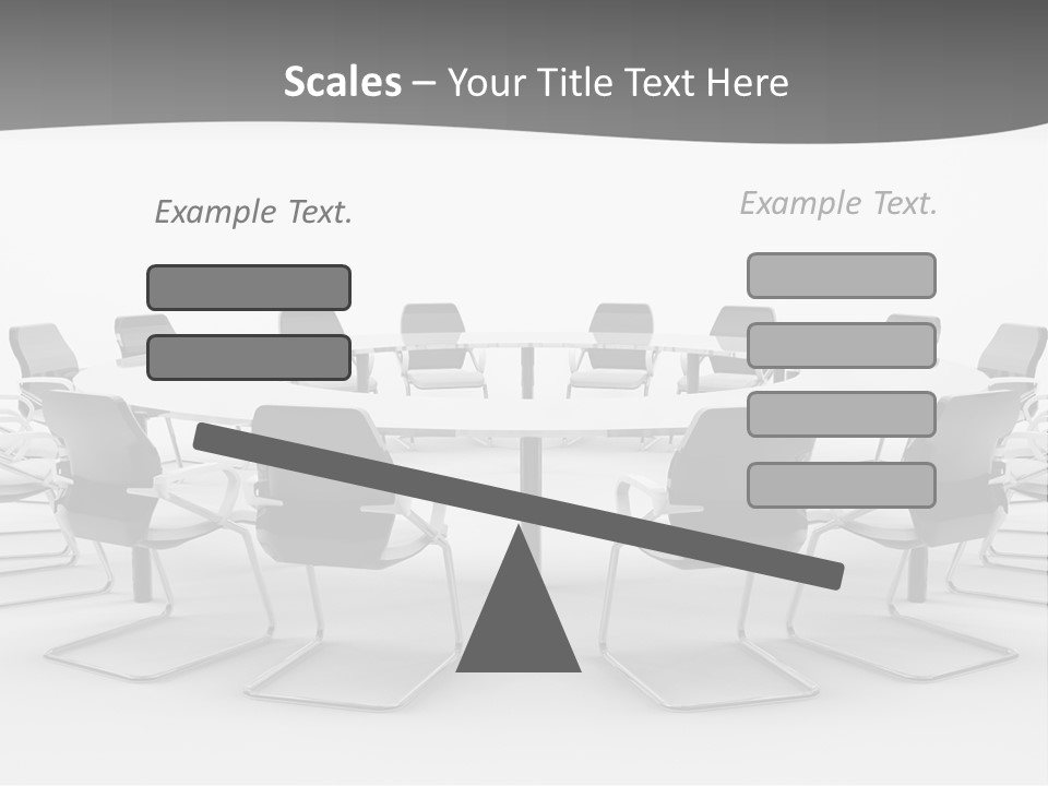 Conference Table PowerPoint Template