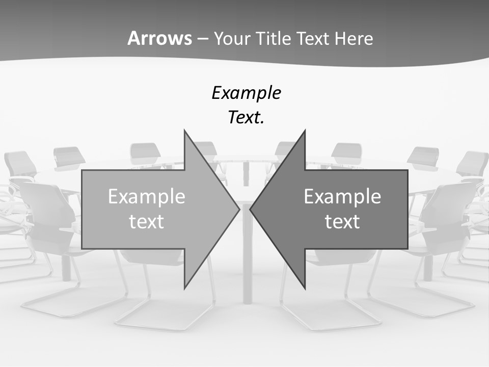 Conference Table PowerPoint Template