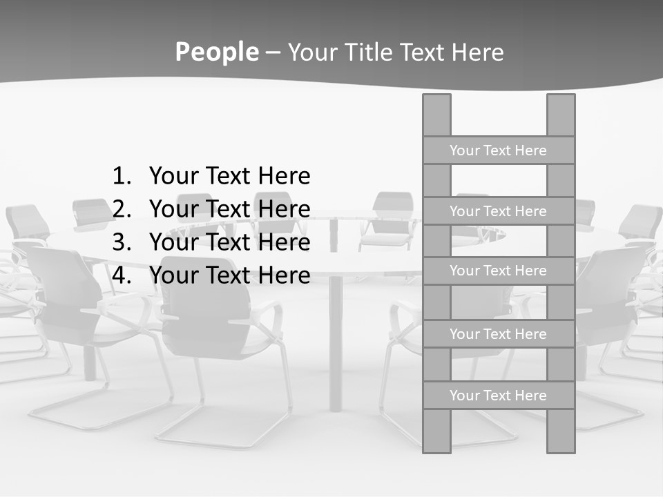 Conference Table PowerPoint Template