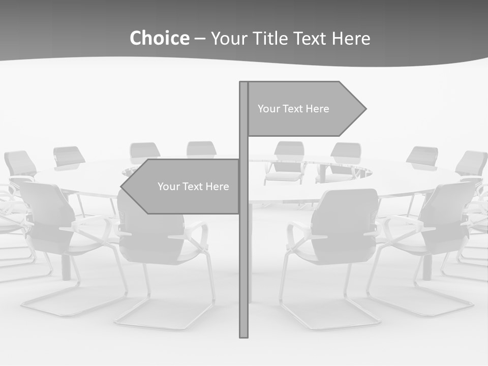 Conference Table PowerPoint Template