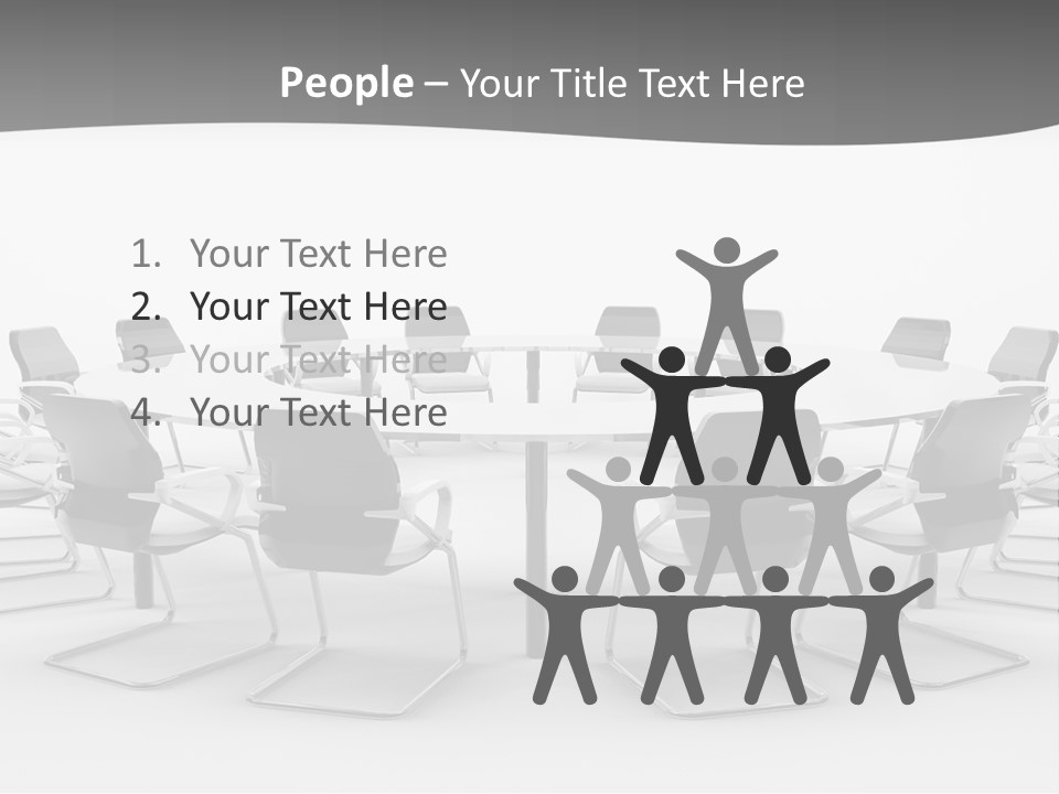 Conference Table PowerPoint Template