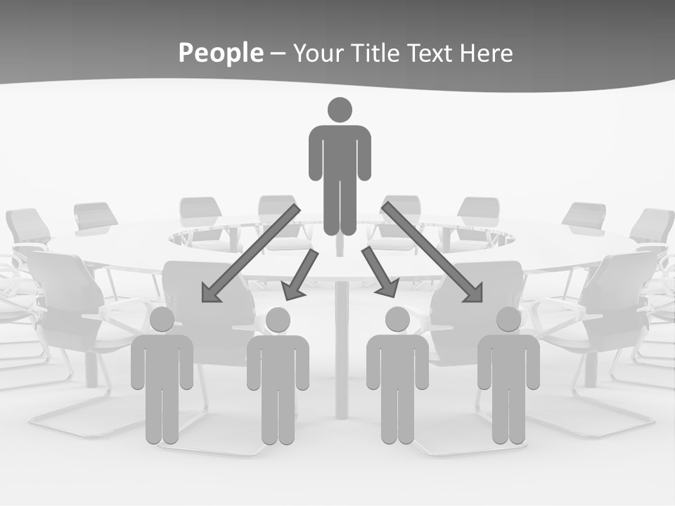 Conference Table PowerPoint Template