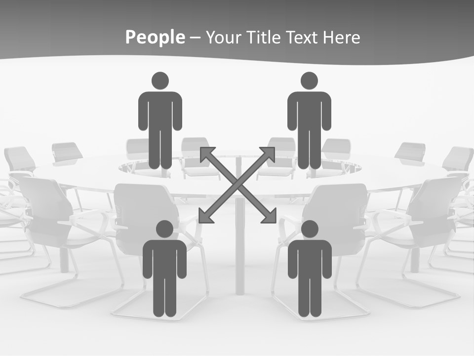 Conference Table PowerPoint Template