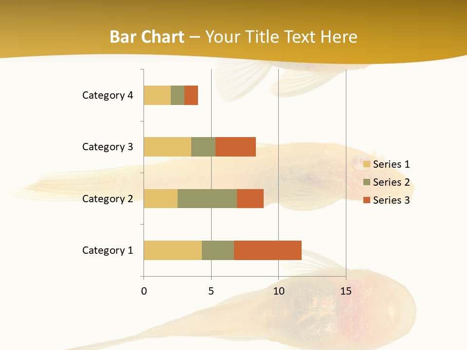 Bushy Nose - Goldspot Ancistrus Albino In Front Of A White Background PowerPoint Template