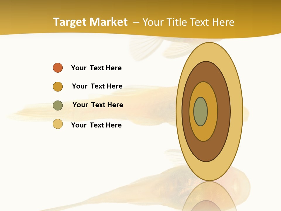 Bushy Nose - Goldspot Ancistrus Albino In Front Of A White Background PowerPoint Template