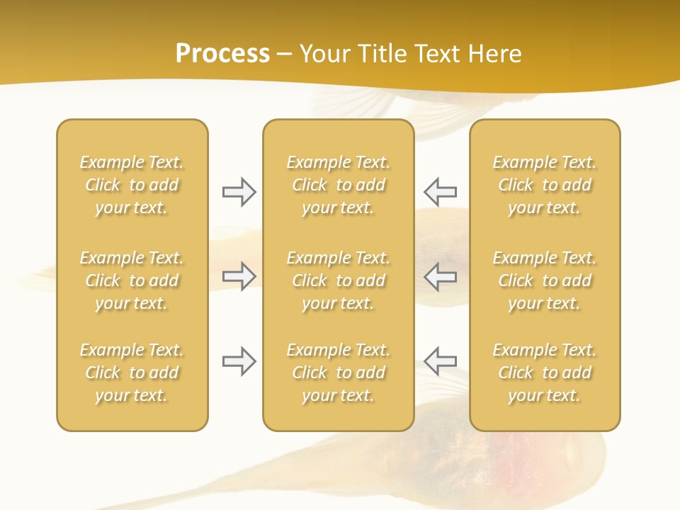 Bushy Nose - Goldspot Ancistrus Albino In Front Of A White Background PowerPoint Template