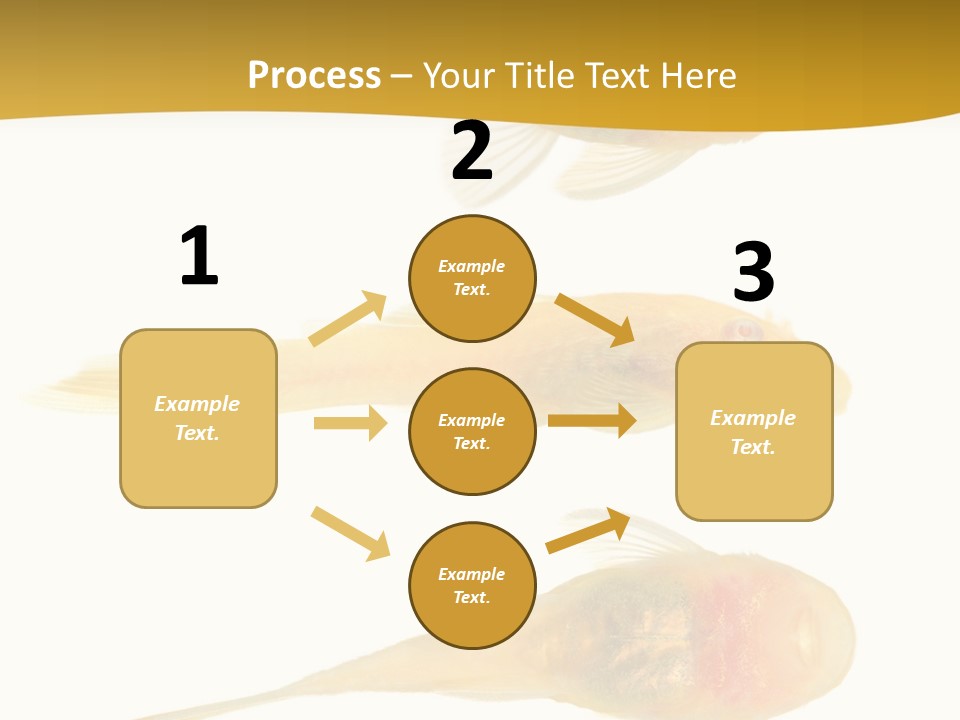 Bushy Nose - Goldspot Ancistrus Albino In Front Of A White Background PowerPoint Template