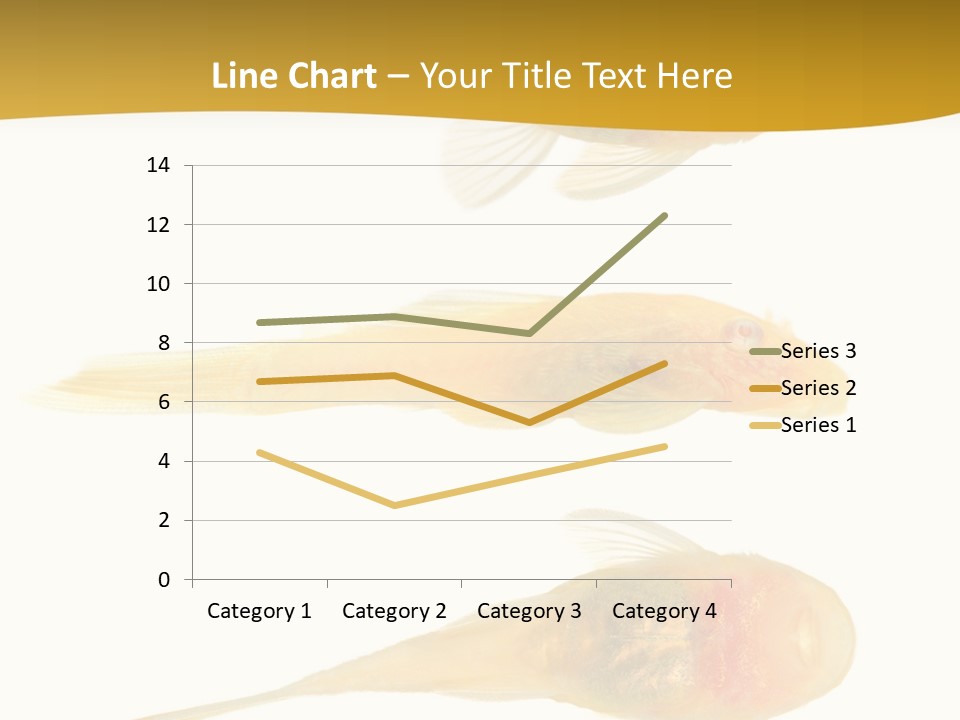 Bushy Nose - Goldspot Ancistrus Albino In Front Of A White Background PowerPoint Template