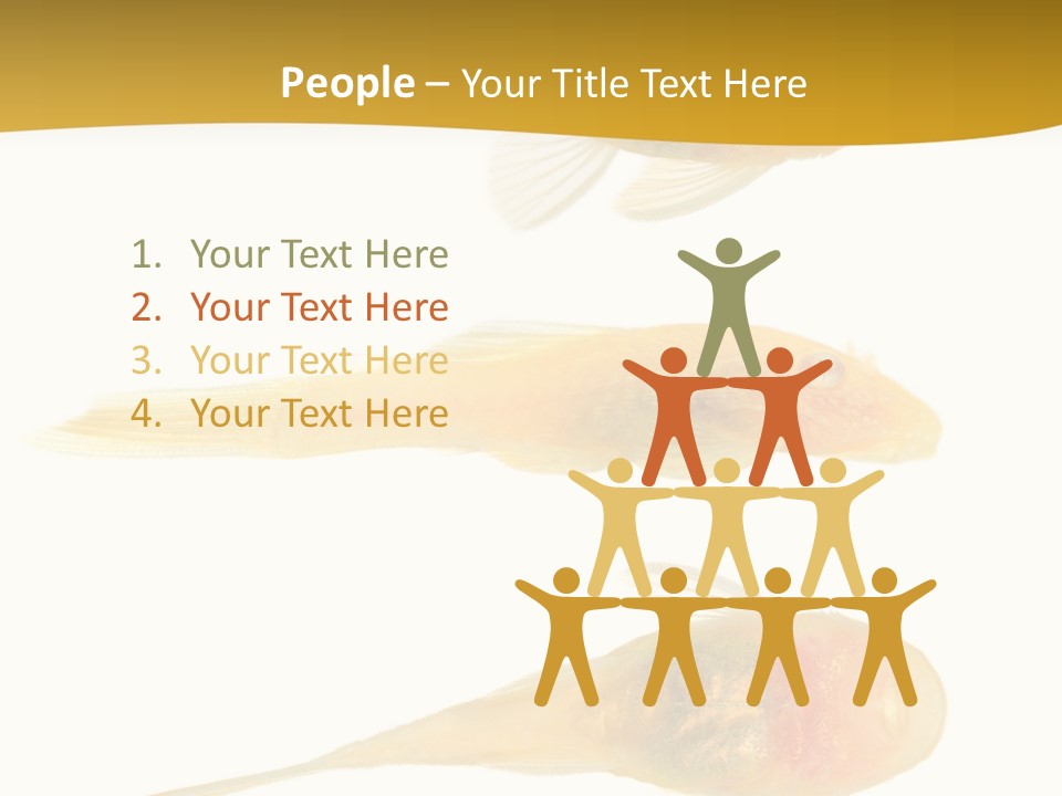 Bushy Nose - Goldspot Ancistrus Albino In Front Of A White Background PowerPoint Template