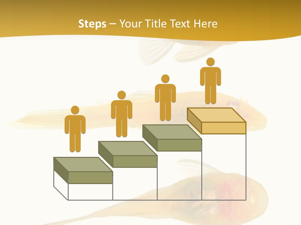 Bushy Nose - Goldspot Ancistrus Albino In Front Of A White Background PowerPoint Template