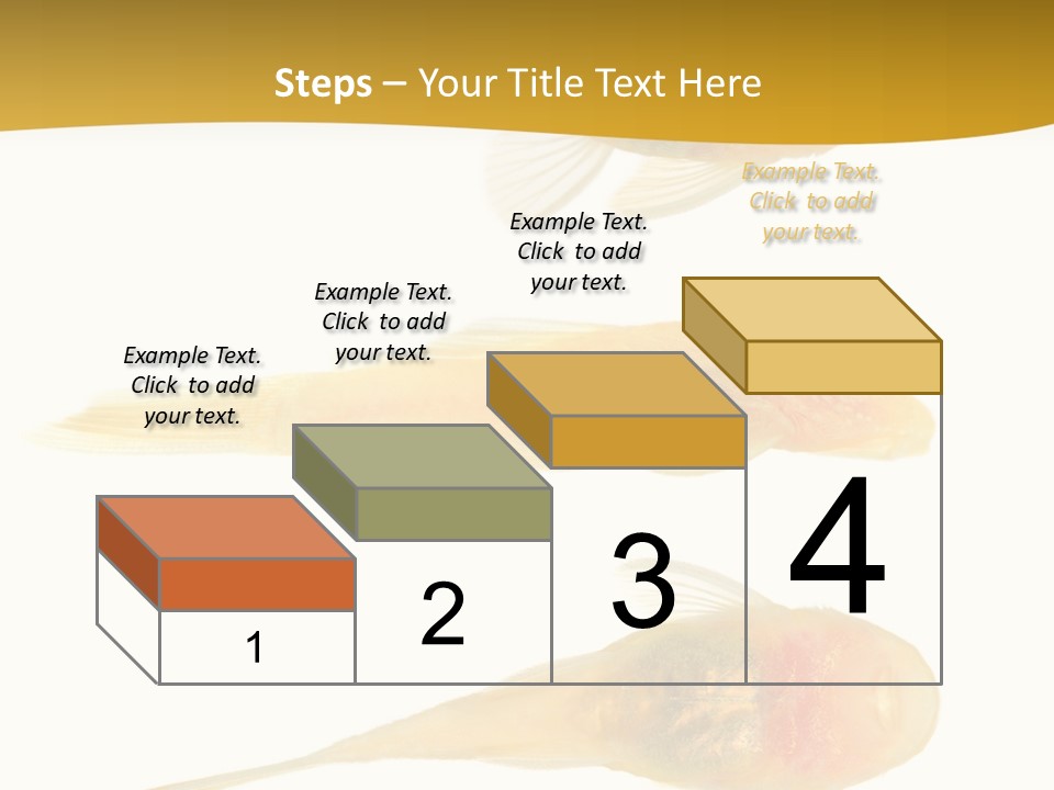 Bushy Nose - Goldspot Ancistrus Albino In Front Of A White Background PowerPoint Template