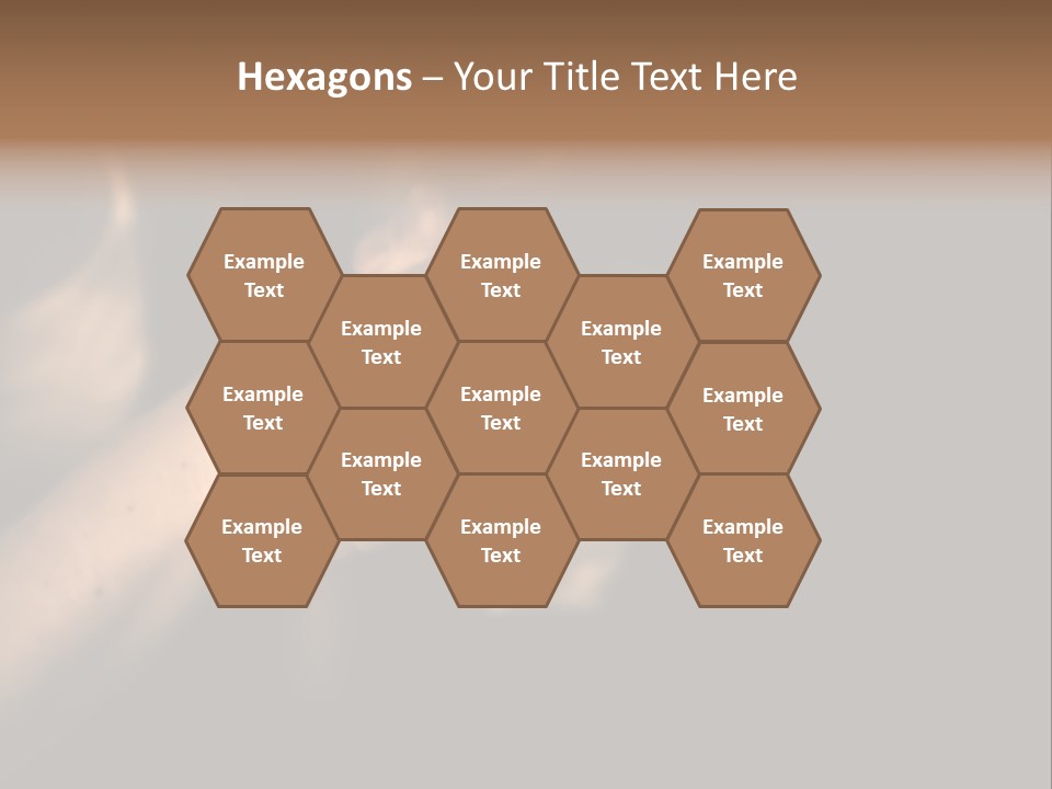 Global Warming Concept: Face Of Woman With Cracked Skin PowerPoint Template