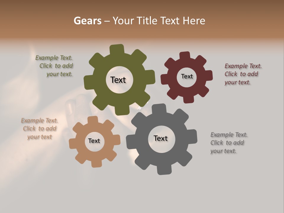 Global Warming Concept: Face Of Woman With Cracked Skin PowerPoint Template
