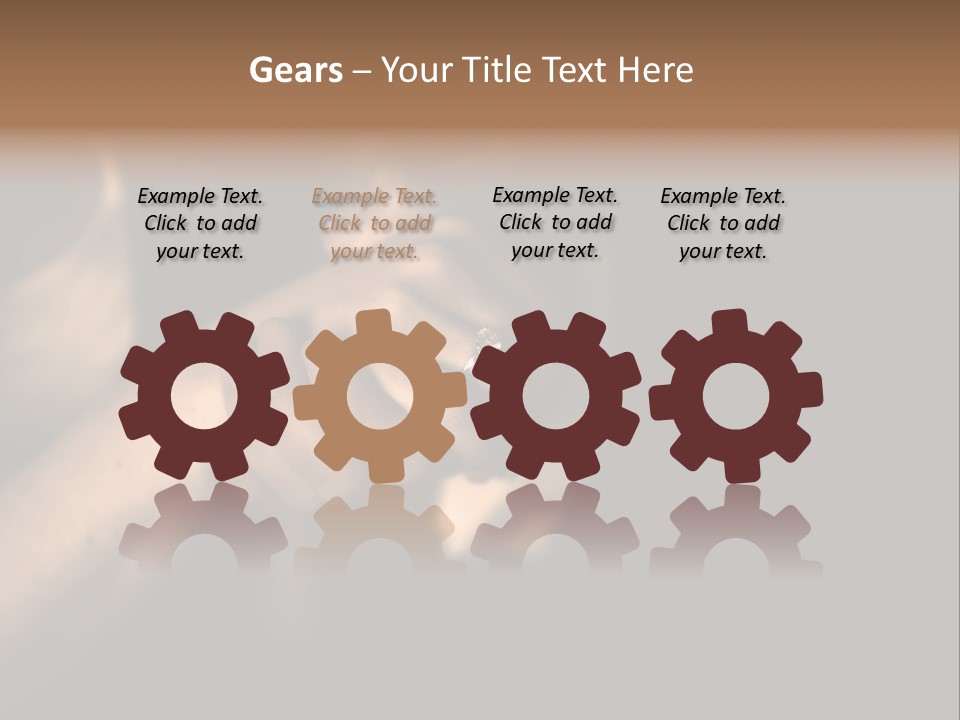 Global Warming Concept: Face Of Woman With Cracked Skin PowerPoint Template