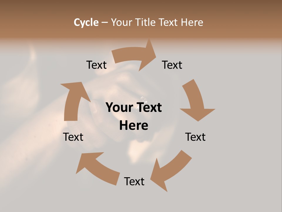 Global Warming Concept: Face Of Woman With Cracked Skin PowerPoint Template