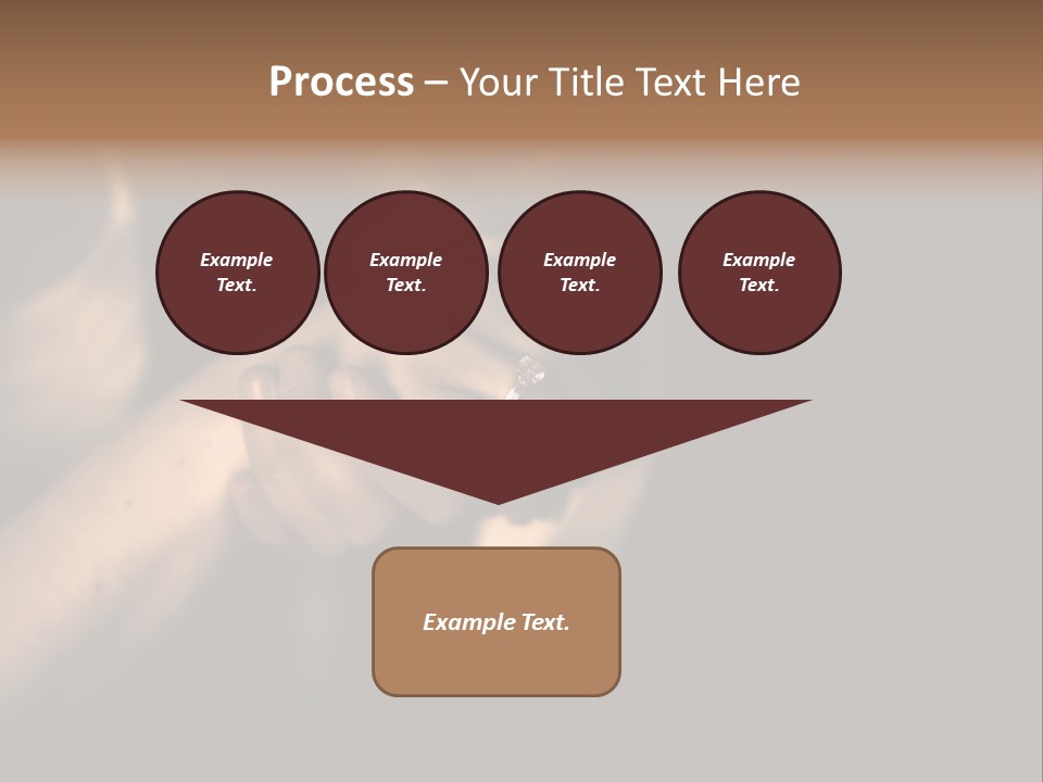 Global Warming Concept: Face Of Woman With Cracked Skin PowerPoint Template