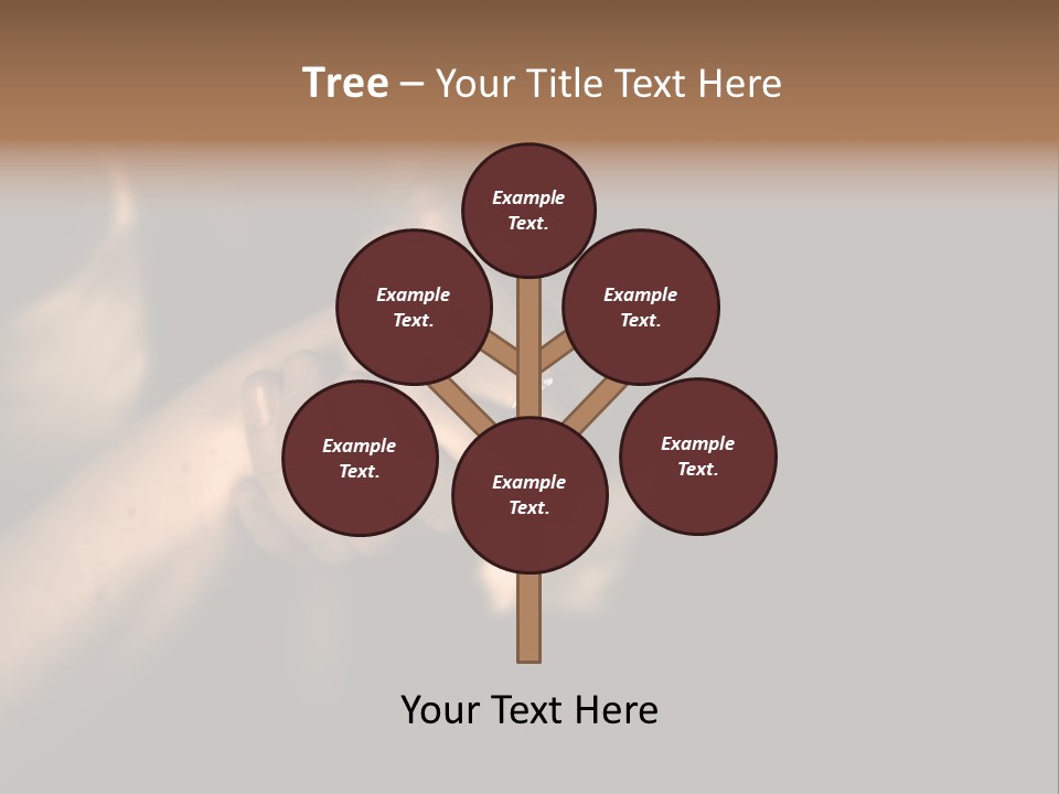 Global Warming Concept: Face Of Woman With Cracked Skin PowerPoint Template