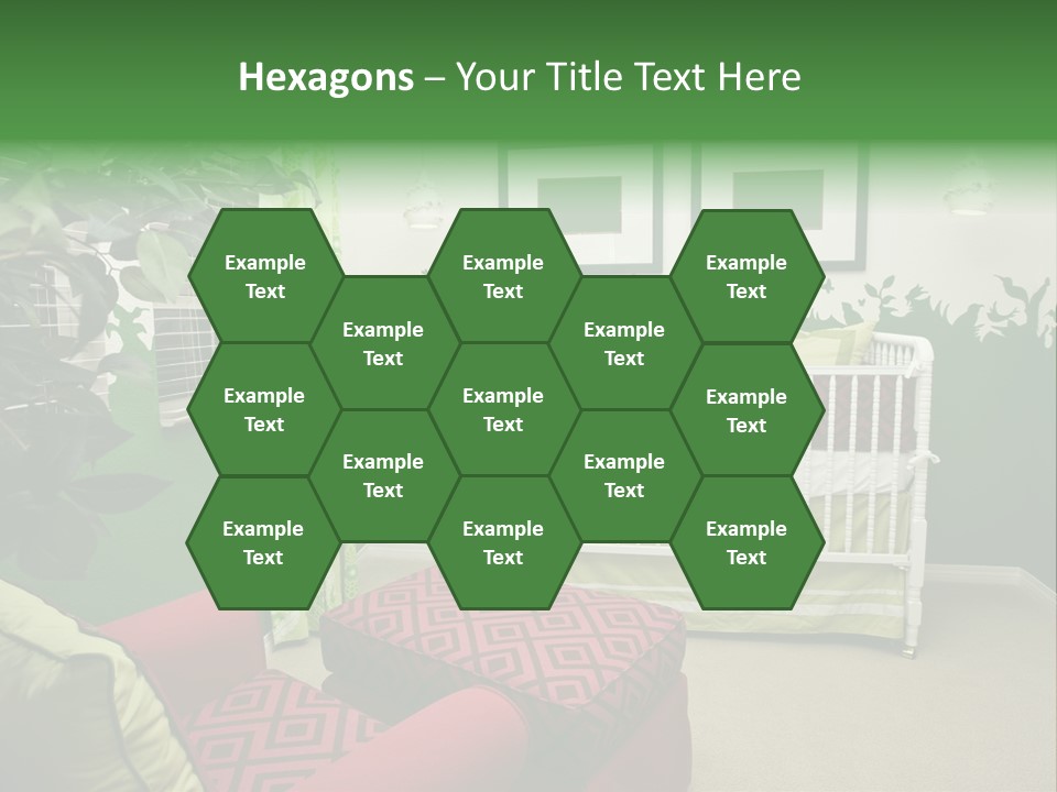 Bright Nature Themed Baby's Nursery PowerPoint Template