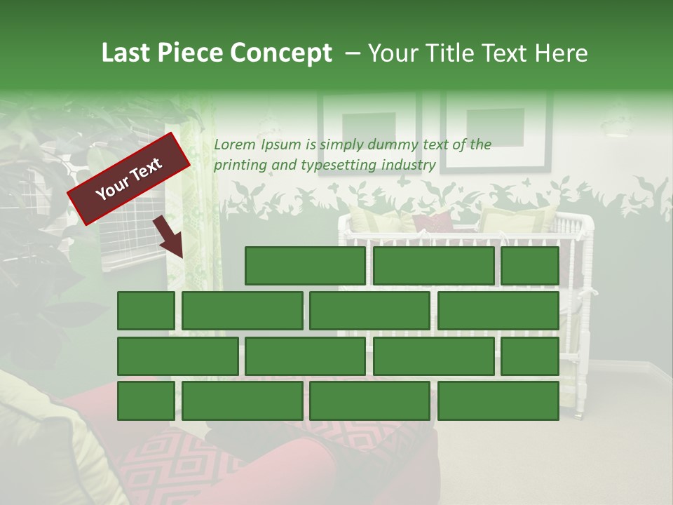 Bright Nature Themed Baby's Nursery PowerPoint Template