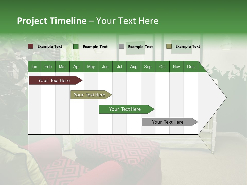 Bright Nature Themed Baby's Nursery PowerPoint Template