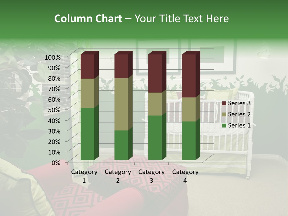 Bright Nature Themed Baby's Nursery PowerPoint Template