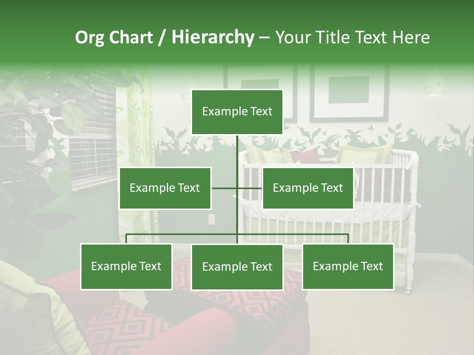 Bright Nature Themed Baby's Nursery PowerPoint Template