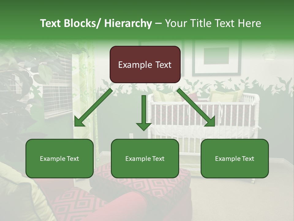 Bright Nature Themed Baby's Nursery PowerPoint Template