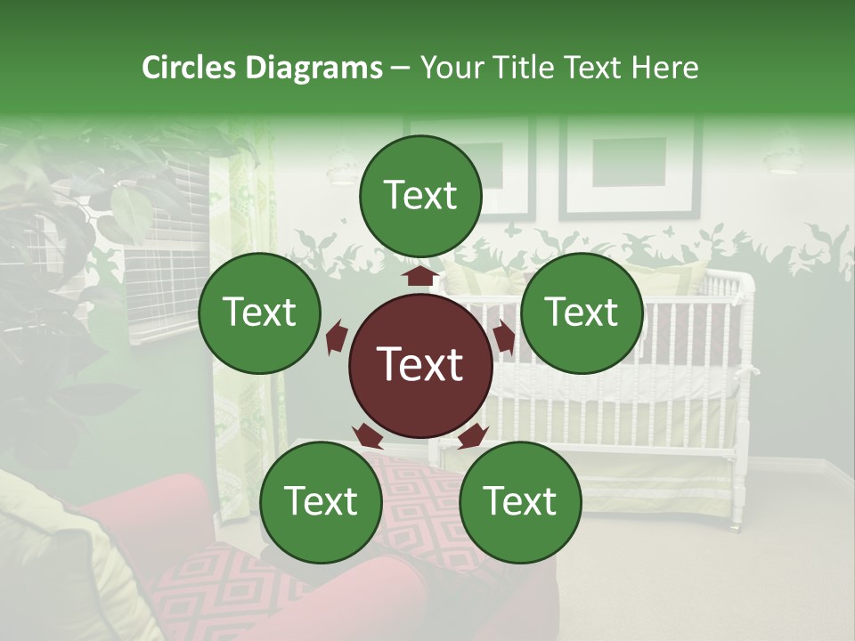 Bright Nature Themed Baby's Nursery PowerPoint Template