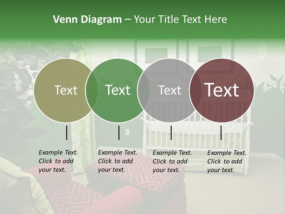 Bright Nature Themed Baby's Nursery PowerPoint Template