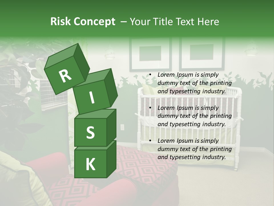 Bright Nature Themed Baby's Nursery PowerPoint Template