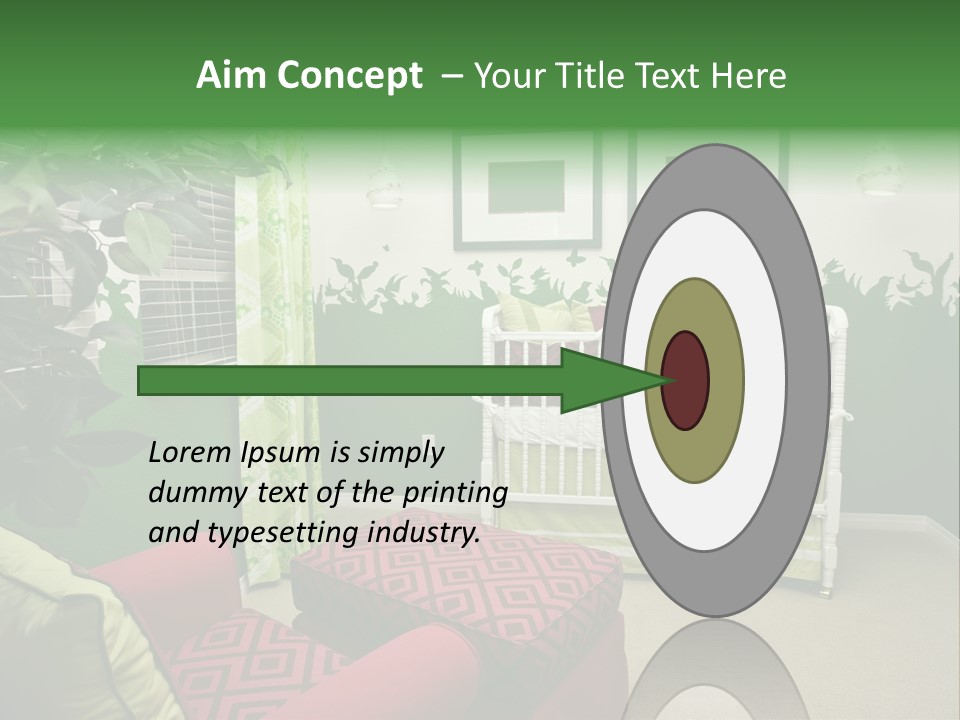 Bright Nature Themed Baby's Nursery PowerPoint Template