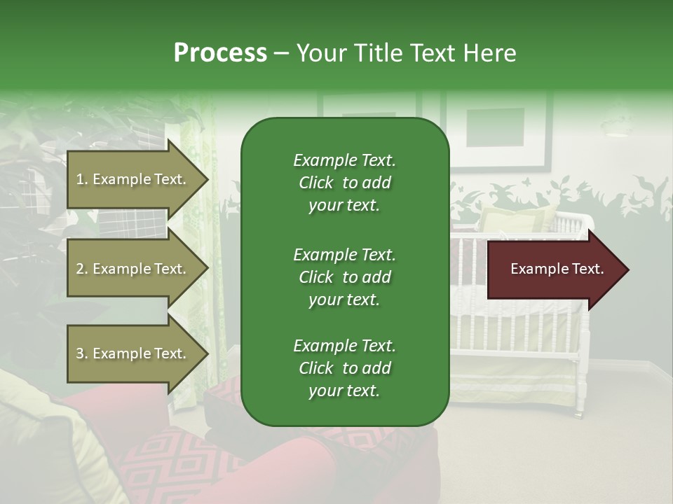 Bright Nature Themed Baby's Nursery PowerPoint Template