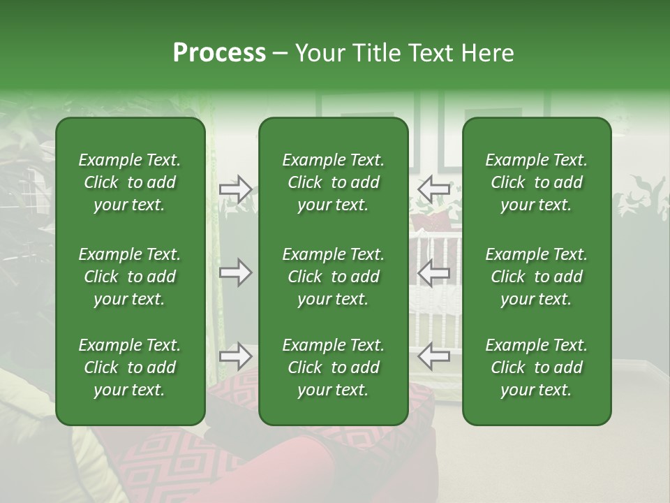 Bright Nature Themed Baby's Nursery PowerPoint Template