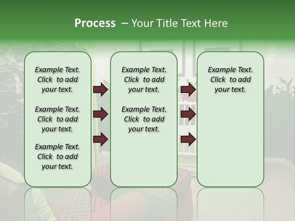 Bright Nature Themed Baby's Nursery PowerPoint Template