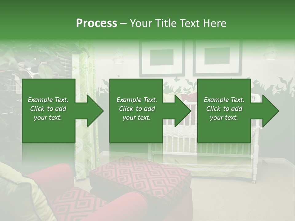 Bright Nature Themed Baby's Nursery PowerPoint Template