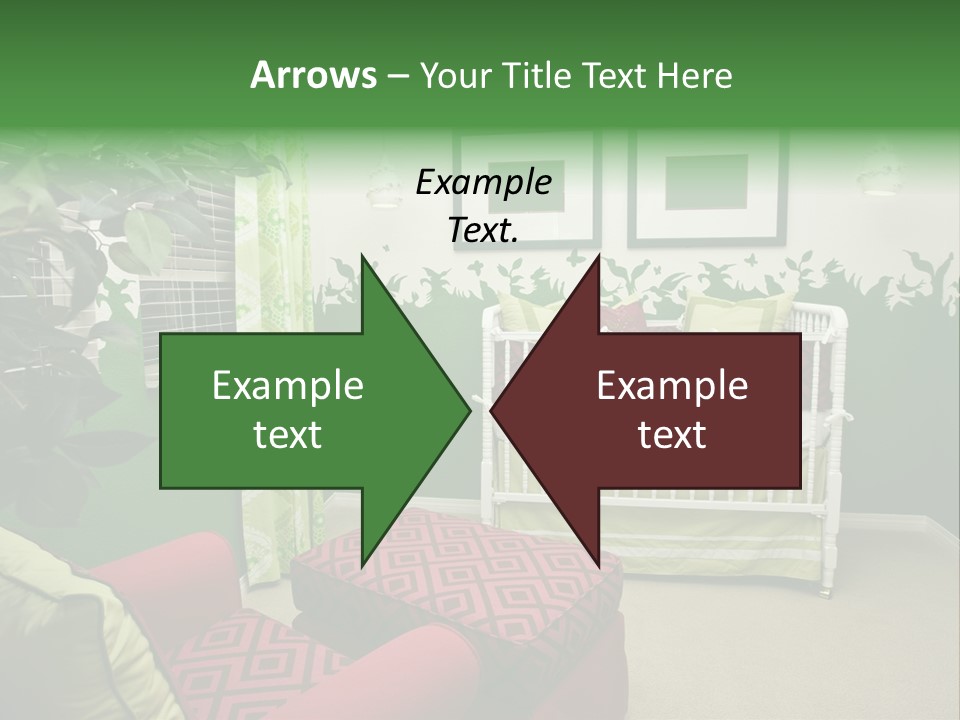 Bright Nature Themed Baby's Nursery PowerPoint Template