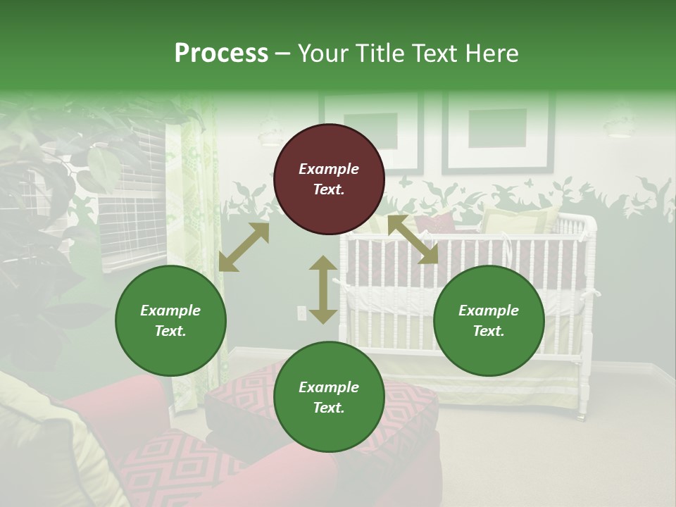 Bright Nature Themed Baby's Nursery PowerPoint Template