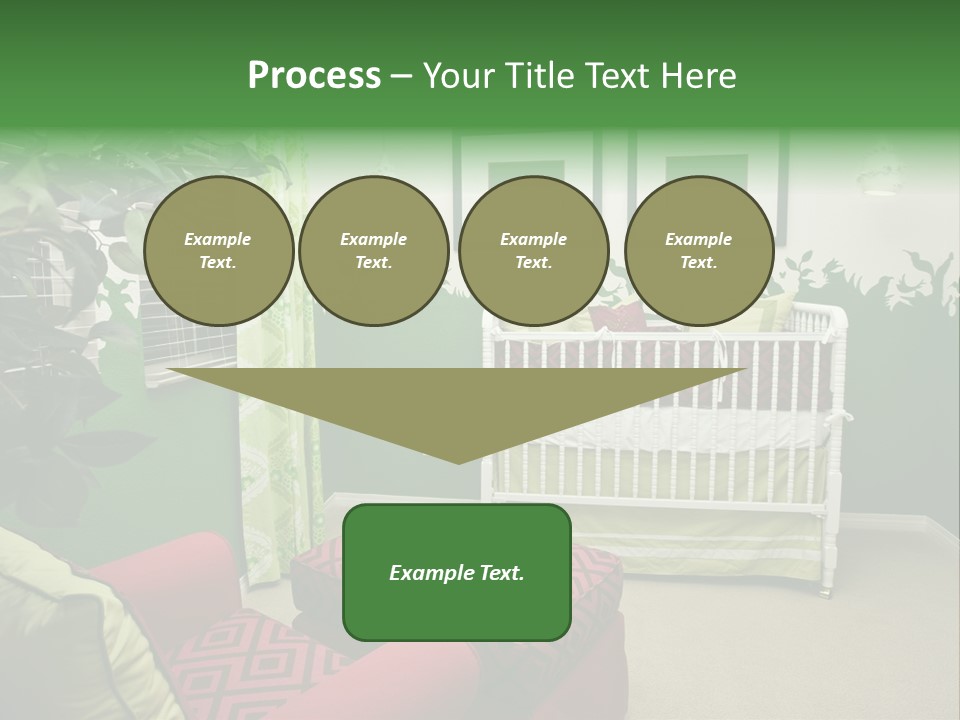 Bright Nature Themed Baby's Nursery PowerPoint Template