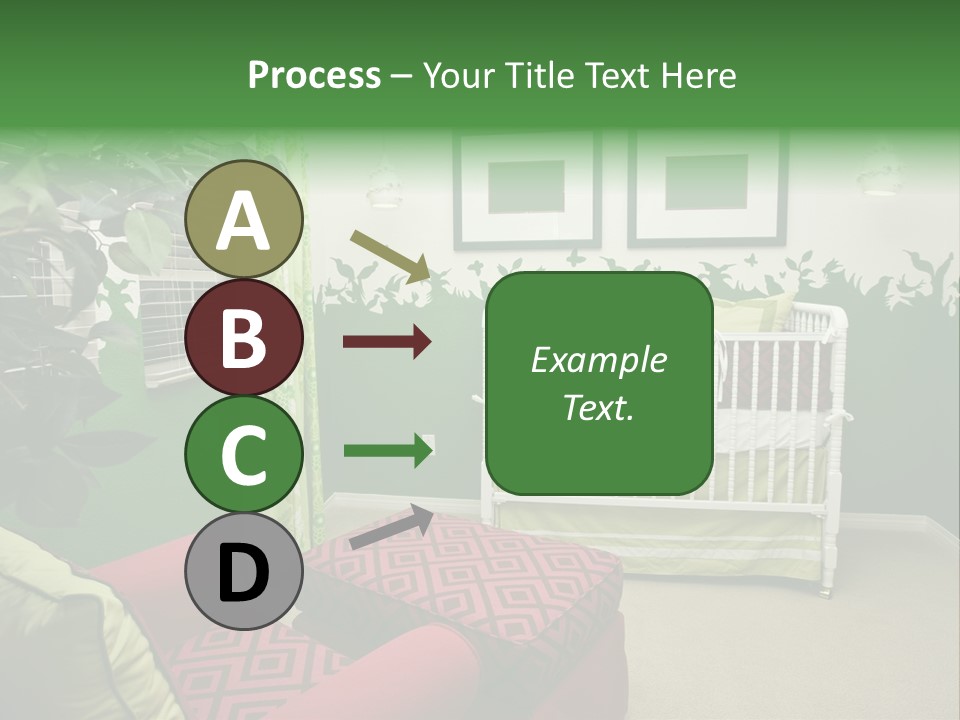 Bright Nature Themed Baby's Nursery PowerPoint Template