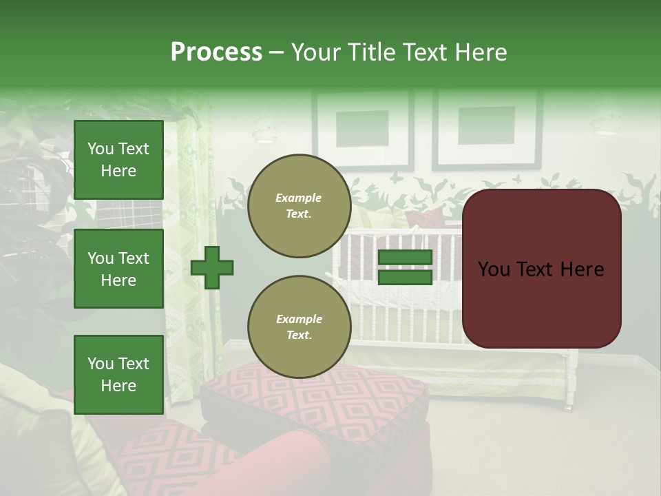 Bright Nature Themed Baby's Nursery PowerPoint Template