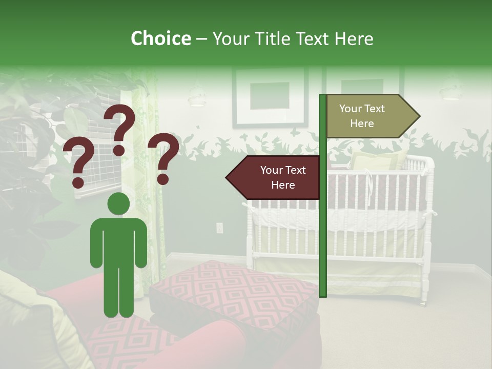 Bright Nature Themed Baby's Nursery PowerPoint Template