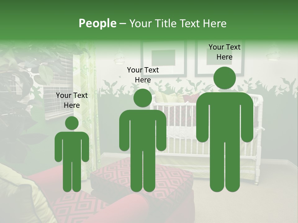 Bright Nature Themed Baby's Nursery PowerPoint Template