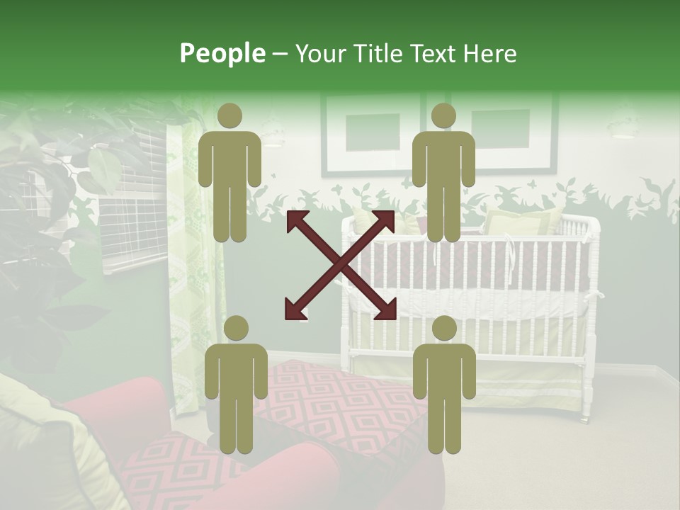 Bright Nature Themed Baby's Nursery PowerPoint Template